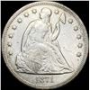 Image 1 : 1871 Silver Seated Liberty Dollar HIGH GRADE