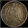 1875 Seated Liberty Dime NEARLY UNCIRCULATED