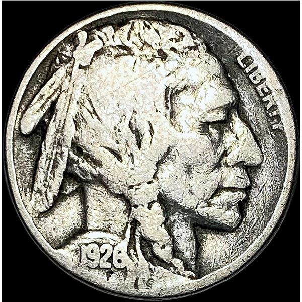 1926-S Buffalo Nickel Five Cents NICELY  CIRCULATED