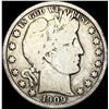 1909-O Silver Barber Half Dollar NICELY  CIRCULATED
