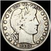 1913 Barber Half Dollar NICELY CIRCULATED