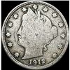 1912-S Liberty Head Nickel NICELY CIRCULATED