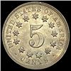 Image 2 : 1867 Shield Nickel CHOICE AU