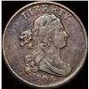 1804 Draped Bust Half Cent NEARLY  UNCIRCULATED