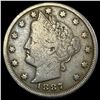 1887 Liberty Head Nickel LIGHTLY CIRCULATED