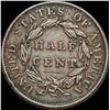 Image 2 : 1835 Classic Head Half Cent CLOSELY  UNCIRCULATED
