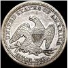 Image 2 : 1855 Arrows Seated Liberty Silver Quarter  CLOSELY UNCIRCULATED