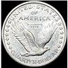 Image 2 : 1917 Type 1 Standing Liberty Quarter NEARLY  UNCIRCULATED