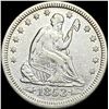 Image 1 : 1853 Arrows/Rays Seated Liberty Quarter  CLOSELY UNCIRCULATED