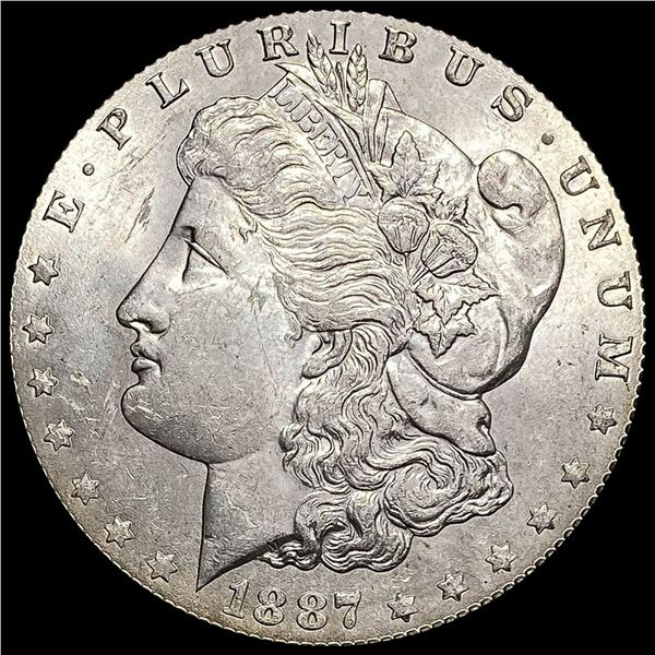 1887 Morgan Silver Dollar CHOICE BU