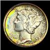 Image 1 : 1918-D Mercury Dime LIGHTLY CIRCULATED