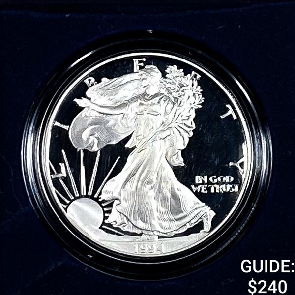 1994 1oz Proof Silver Eagle w/ Box