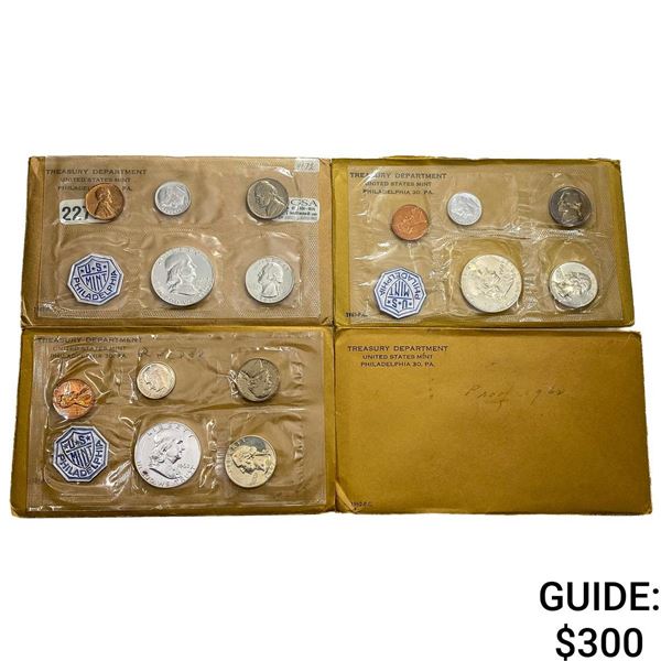 [4] 1961-1962 U.S. Proof Set Sealed Envelope
