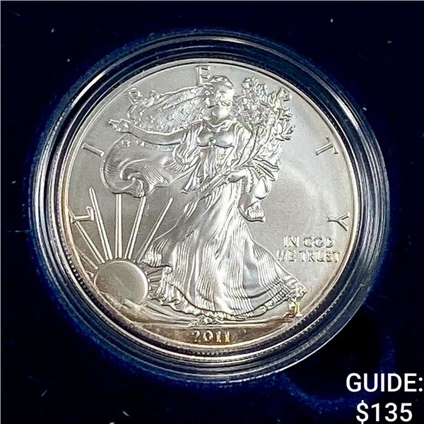 2011 1oz Silver Eagle w/ Box