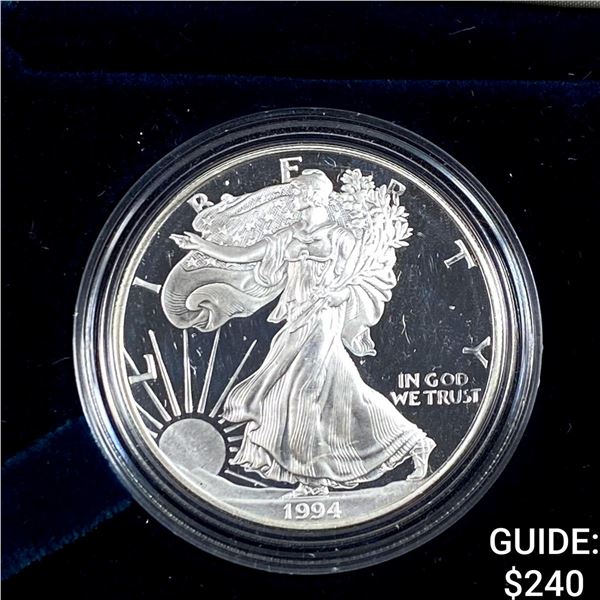 1994 1oz Proof Silver Eagle w/ Box