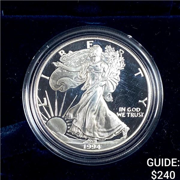 1994 1oz Proof Silver Eagle w/ Box