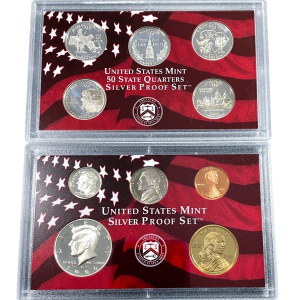 2000 U.S. Mint Silver Proof Set