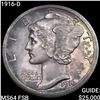 Image 1 : 1916-D Mercury Dime CHOICE BU FSB