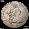 Image 1 : 1805 Draped Bust Quarter CHOICE AU