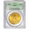 Image 1 : 1924 $20 Gold Double Eagle PCGS MS64