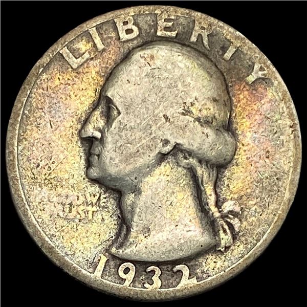 1932-D Silver Washington Quarter NICELY CIRCULATED