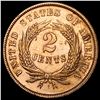 Image 2 : 1867 Two-Cent Piece CLOSELY UNCIRCULATED