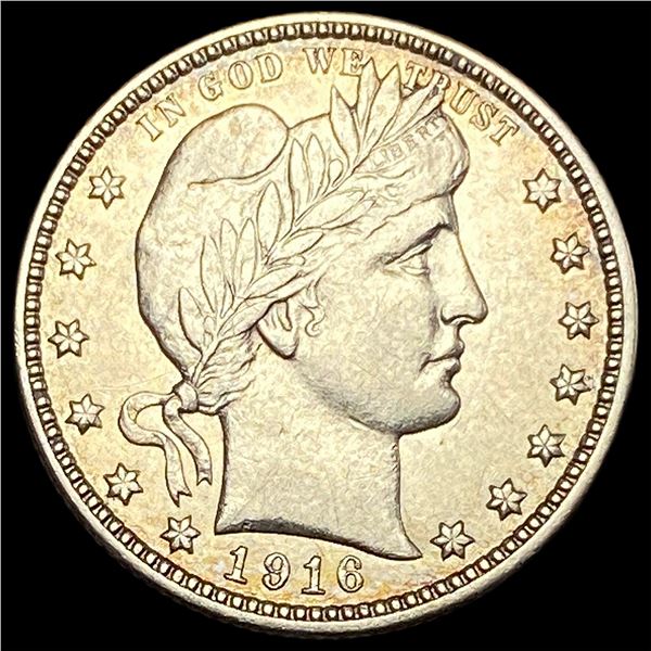 1916-D Silver Barber Quarter CLOSELY UNCIRCULATED