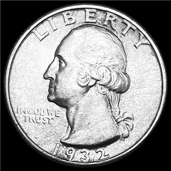 1932 Silver Washington Quarter CHOICE AU