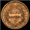 Image 2 : 1847 Hawaii Copper Hapa Haneri Token CLOSELY UNCIRCULATED