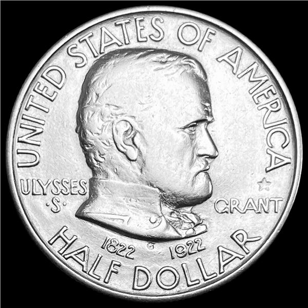 1922-S Silver Grant Memorial Half Dollar HIGH GRADE