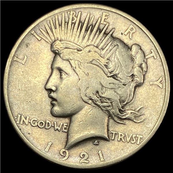 1921 Silver Peace Dollar LIGHTLY CIRCULATED