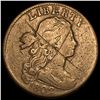 Image 1 : 1802 Draped Bust Large Cent (Counterstamped). HIGH GRADE