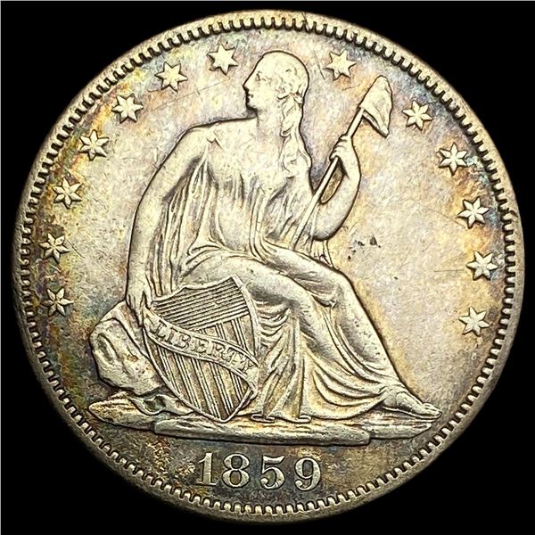 1859-O Silver Half Dollar HIGH GRADE