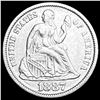 Image 1 : 1887 Seated Liberty Dime CLOSELY UNCIRCULATED