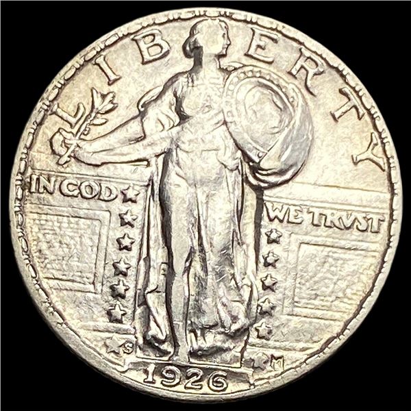 1926-S Silver Standing Liberty Quarter CLOSELY UNCIRCULATED