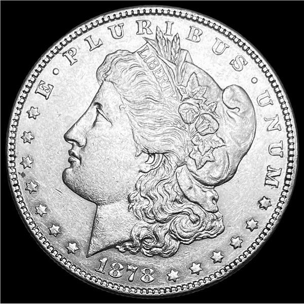 1878 Silver Morgan Dollar CHOICE AU
