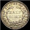Image 2 : 1854 Arrows Seated Liberty Half Dime CHOICE AU