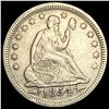 Image 1 : 1854 Arrows Seated Liberty Quarter NEARLY UNCIRCULATED