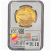 Image 2 : 1924 $20 Gold Double Eagle NGC MS65
