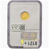 Image 2 : 1854 Rare Gold Dollar NGC MS60