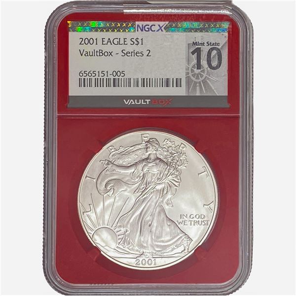 2001 Silver Eagle NGCX MS10