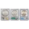Image 2 : [3cs]1882-1922 Silver Dollars PCGS/ICG MS63-64