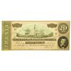 Image 1 : 1864 Confederate States Note $20