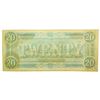 Image 2 : 1864 Confederate States Note $20