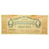Image 1 : 1915 Chihuahua Bank Note 20 Pesos