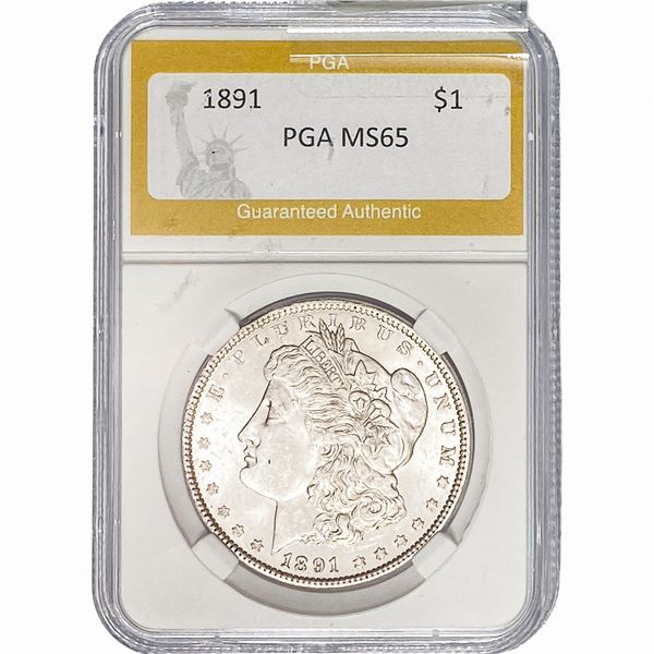 1922 Silver Peace Dollar PGA MS65