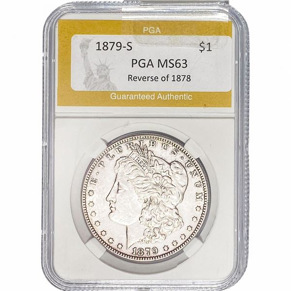 1891 Morgan Silver Dollar PGA MS65