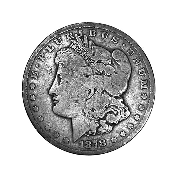 1878-CC Morgan Silver Dollar