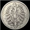 Image 1 : 1876-C Germany Silver 1 Reichsmark NEARLY UNCIRCULATED
