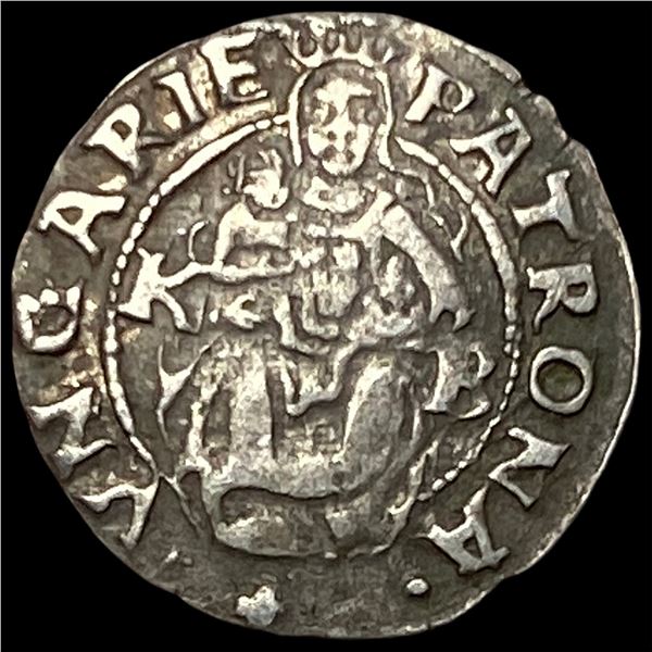 1540-1590 Hungary Madonna&Child Silver Denar CLOSELY UNCIRCULATED